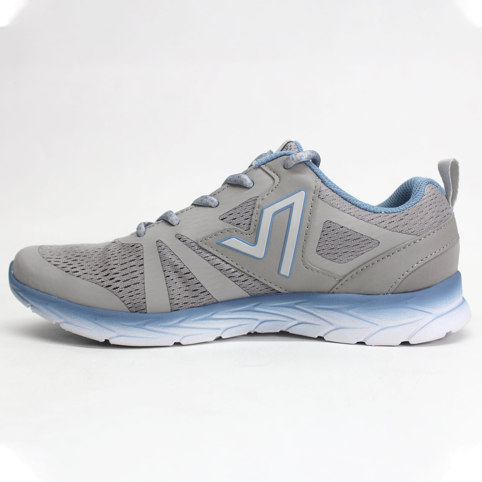 Vionic Miles H9014M1020 Textile Synthetic Womens Trainers - Light Grey - UK 5.5
