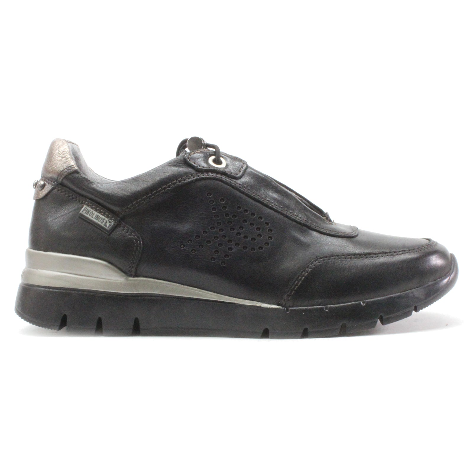 Pikolinos Cantabria W0T-4666C280776 Black Leather Womens Trainers - UK 3-3.5