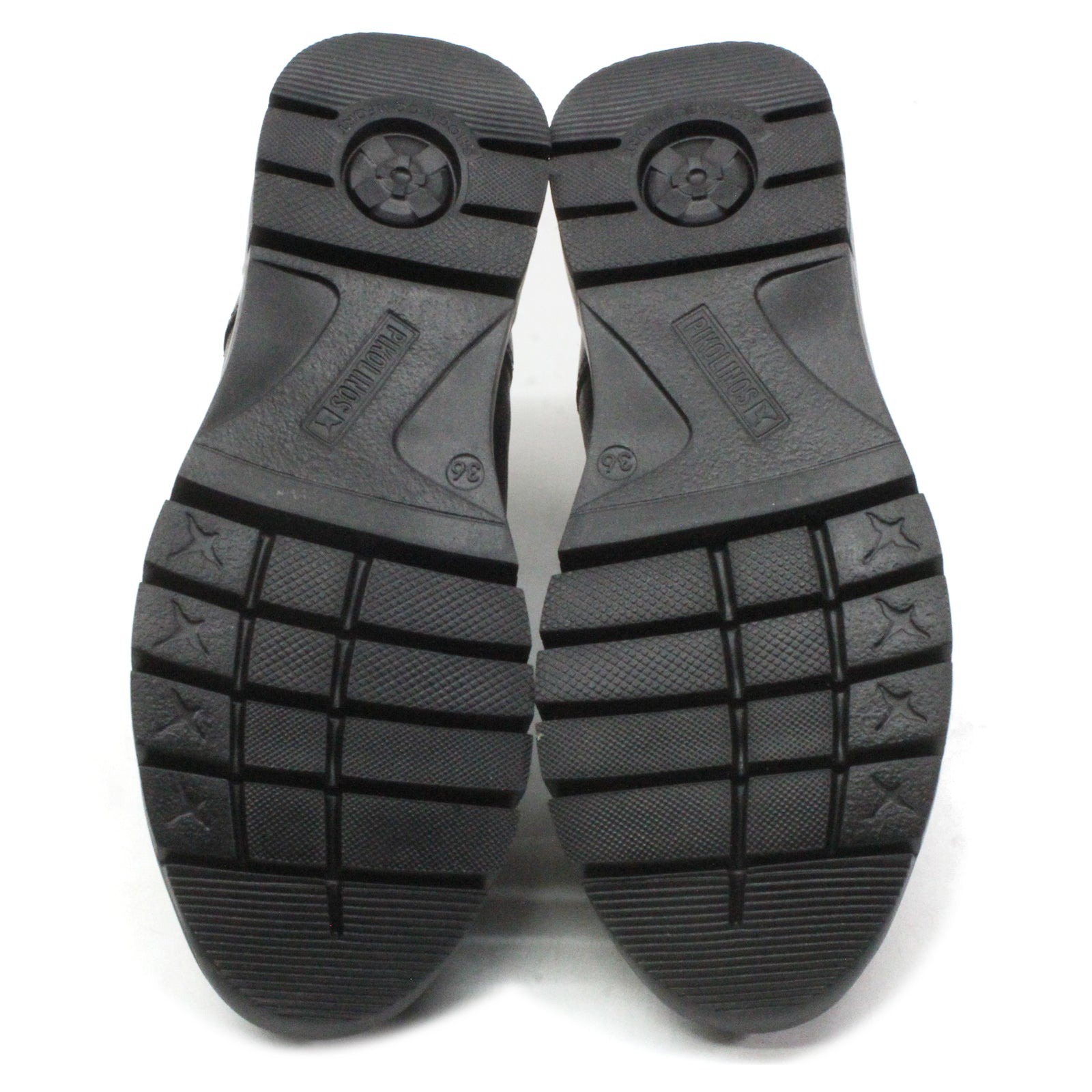 Pikolinos Cantabria W0T-4666C280776 Black Leather Womens Trainers - UK 3-3.5