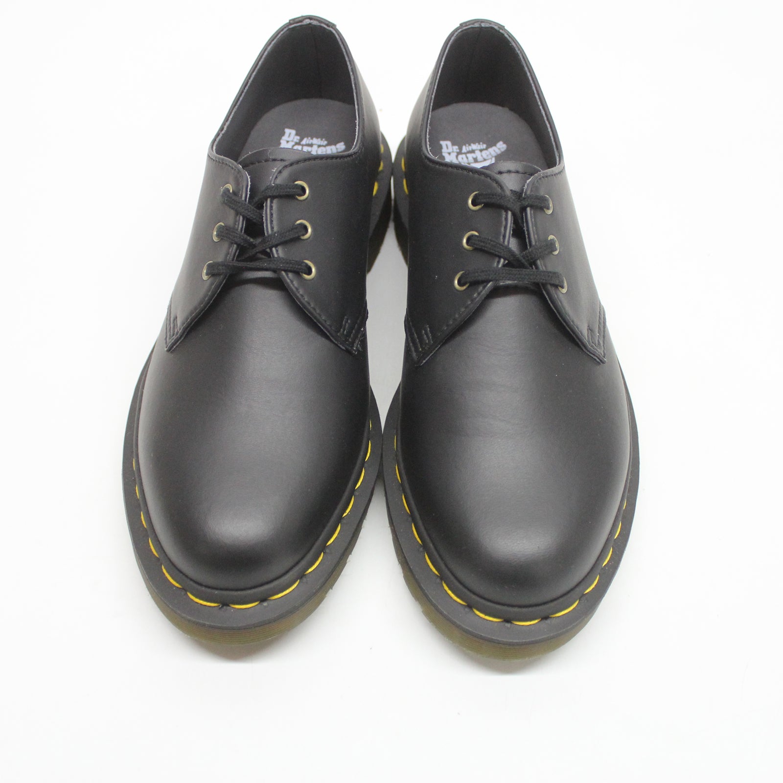 Dr. Martens Felix Rub Off Vegan 1461 3 Eyelet 14046001 Unisex Shoes Black - 5 UK#color_black