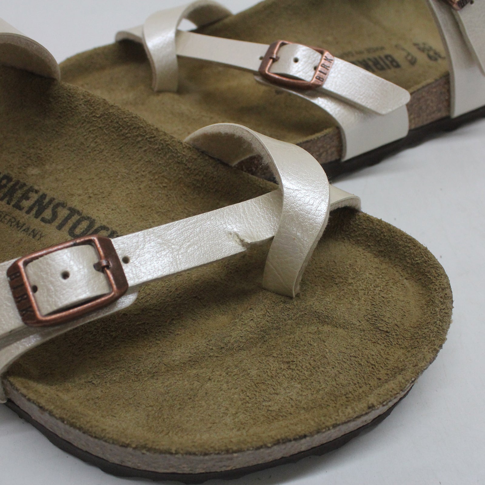 Birkenstock Mayari 0071661 Womens Sandals Graceful Pearl White - 5.5 UK - 39 EU - 8 US#color_graceful pearl white