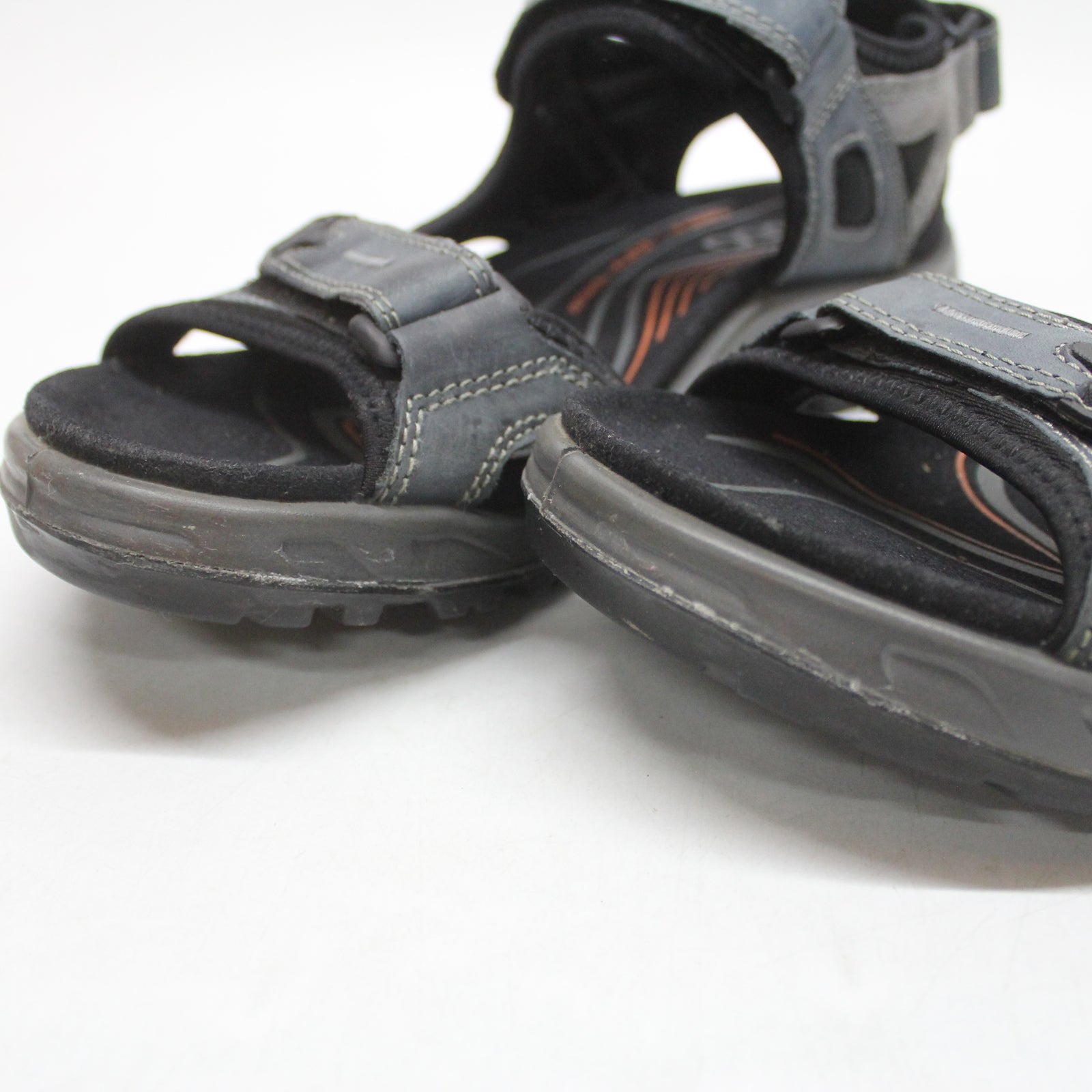 Ecco Offroad 069564 069564-02038 Nubuck Leather Mens Sandals - Marine - 45#color_marine