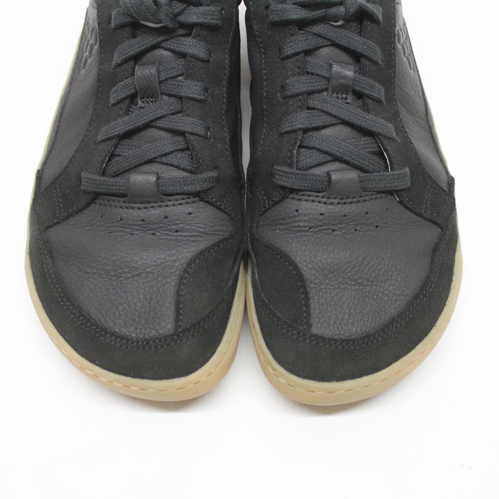 Vivobarefoot Gobi II 209660-01 Leather Womens Trainers - Raven - 39#color_raven