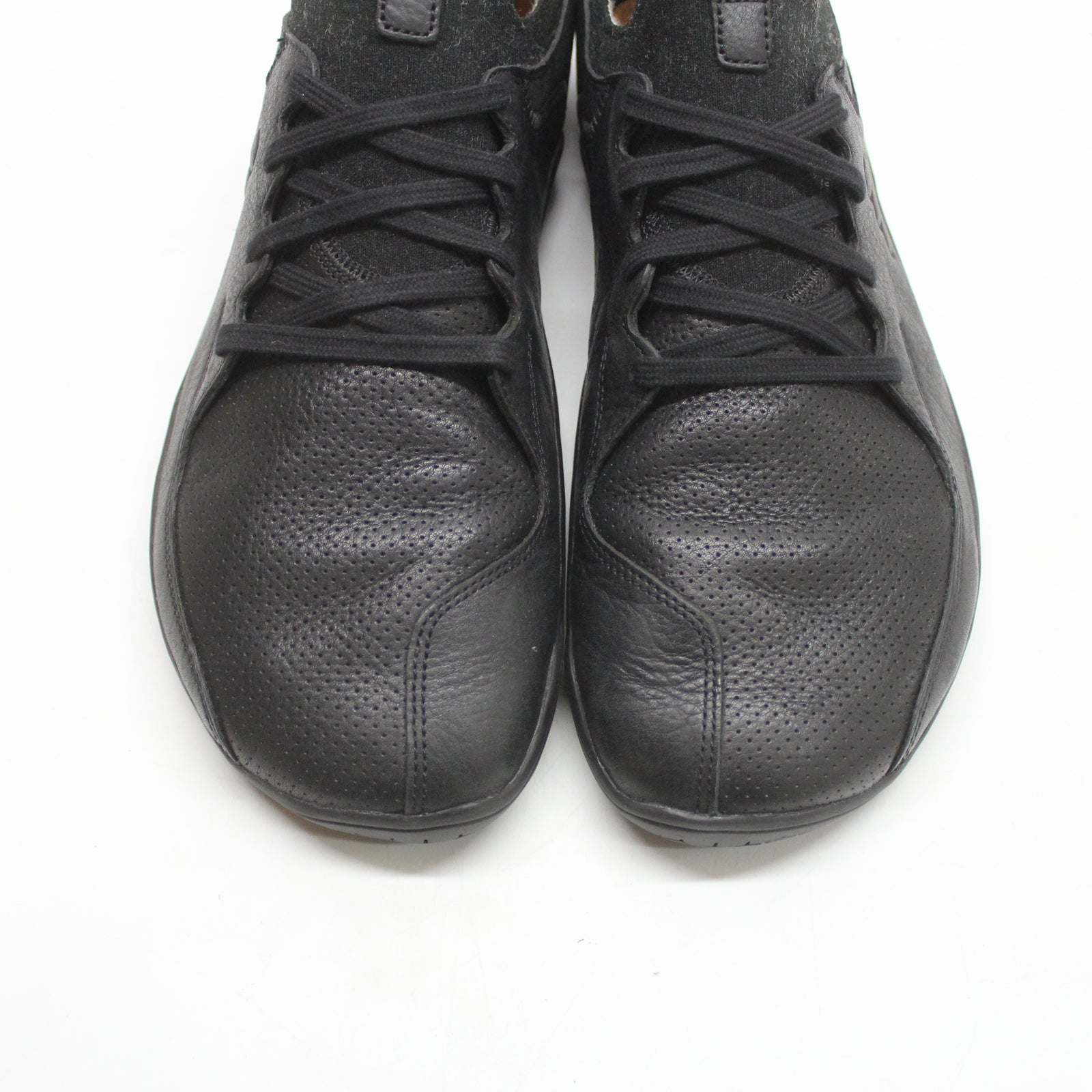 Vivobarefoot Primus Asana 309456-01 Leather Mens Trainers - Obsidian - 44#color_obsidian