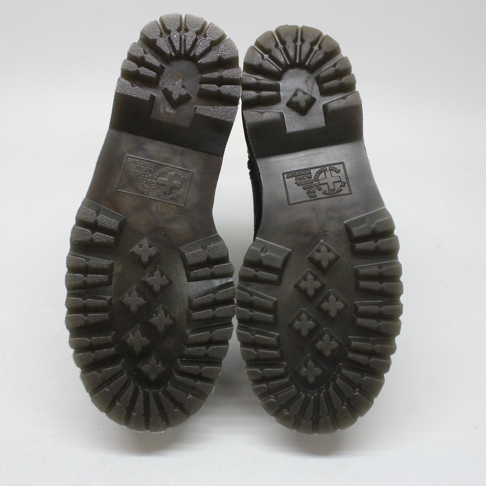 Dr. Martens Jadon III 26378001 Pisa Leather Unisex Boots - Black - 5#color_black