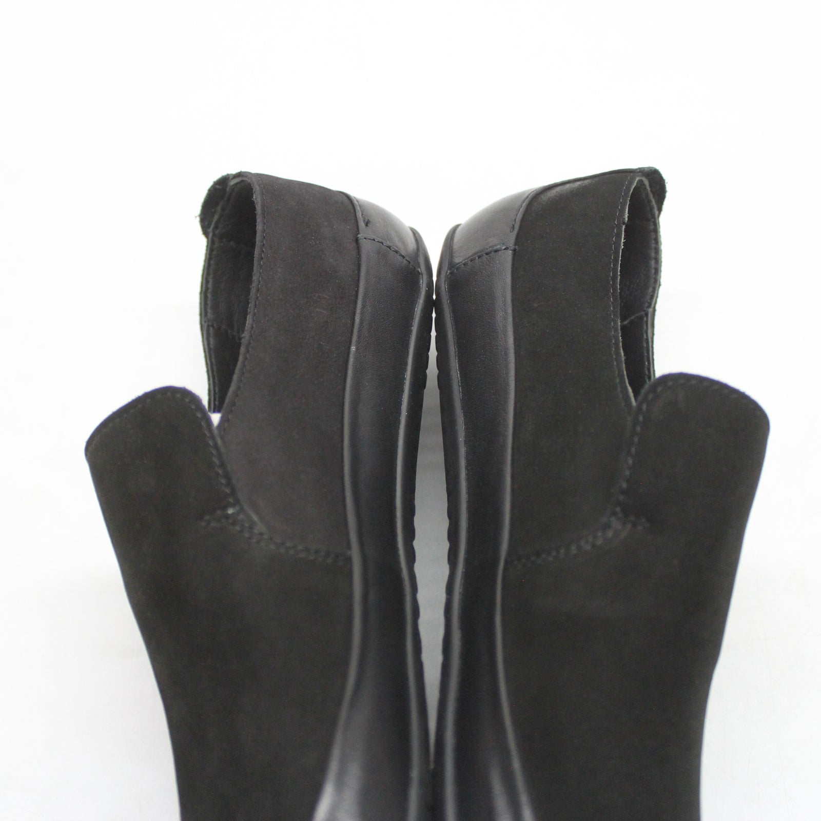 Vivobarefoot Opanka 203220-01 Leather Womens Shoes - Black - 38#color_black