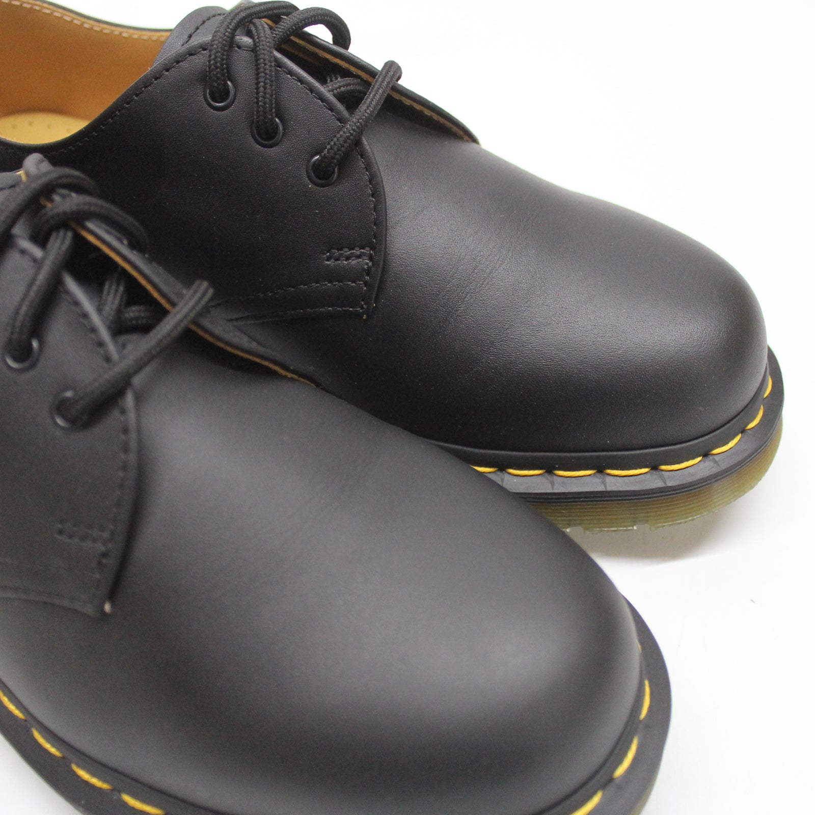 Dr. Martens 1461 11838001 Nappa Leather Unisex Shoes - Black - 6#color_black