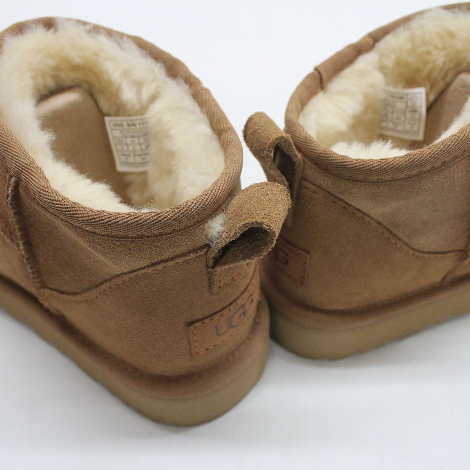 Ugg Classic Ultra Mini 1116109-CHE Suede Womens Boots - Chestnut - 38#color_chestnut