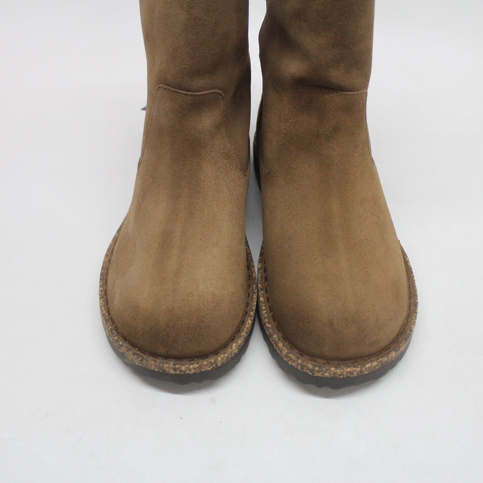 Birkenstock Uppsala Shearling 1028059 Suede Leather Unisex Boots - Dark Tea - 40#color_dark tea