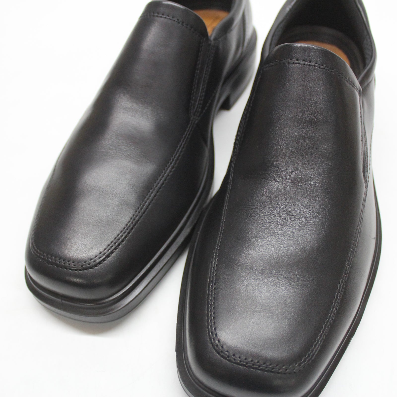 Ecco Helsinki 2 500154 500154-01001 Leather Mens Shoes - Black - 44#color_black