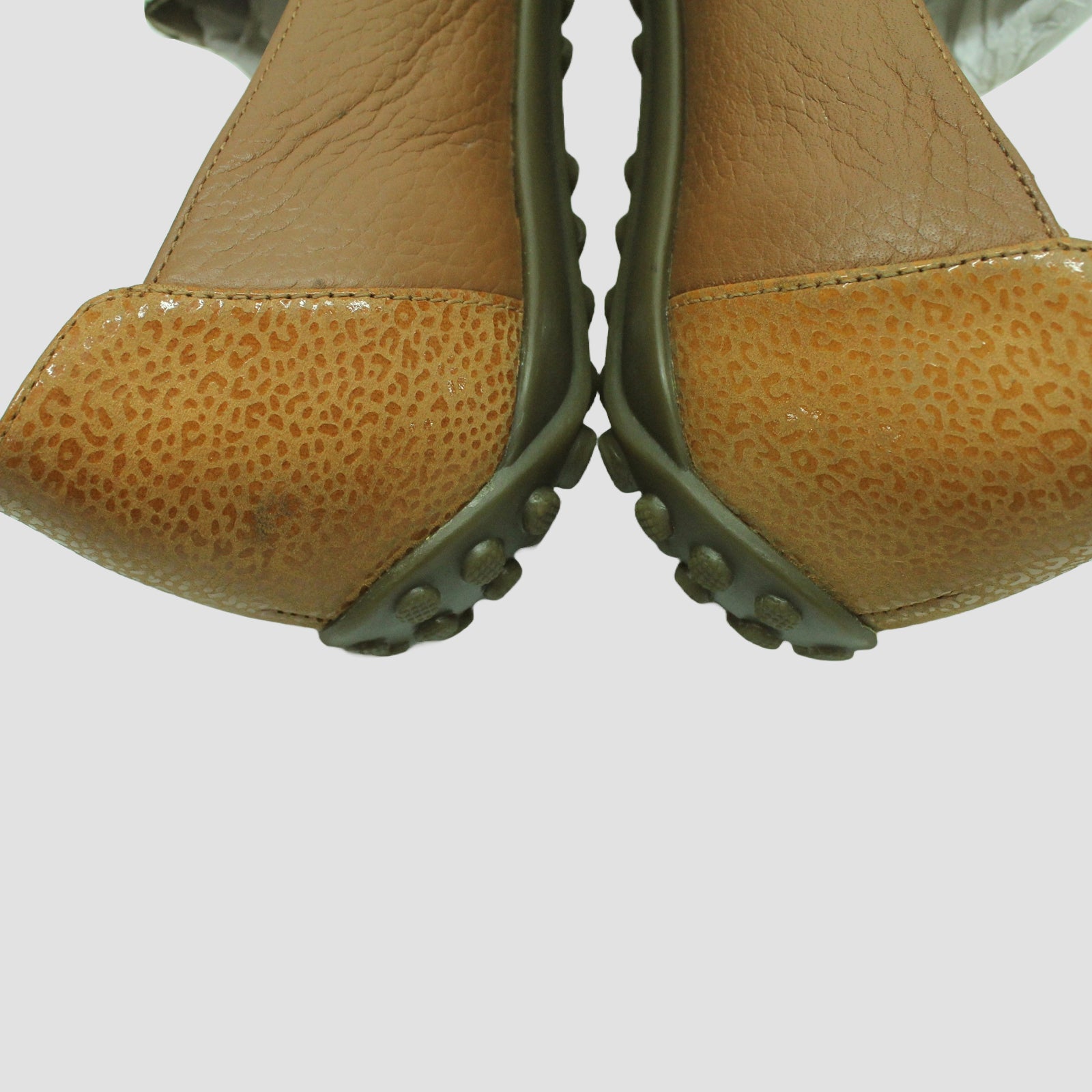 Vionic Elora I2010L1200 Leather Womens Shoes - Toffee - 38.5#color_toffee