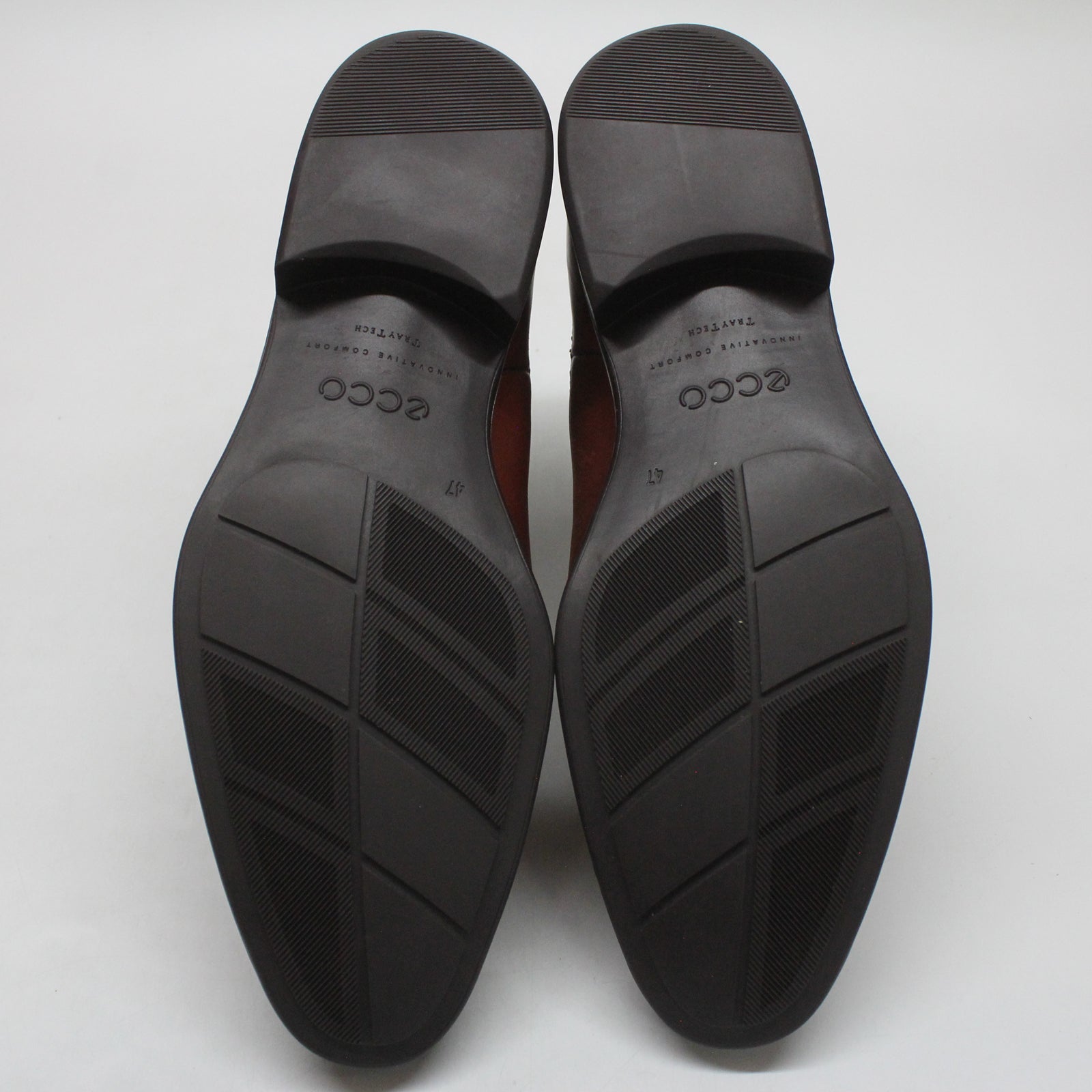 Ecco Citytray 512804 512804-01053 Full Grain Leather Mens Boots - Cognac - 47#color_cognac