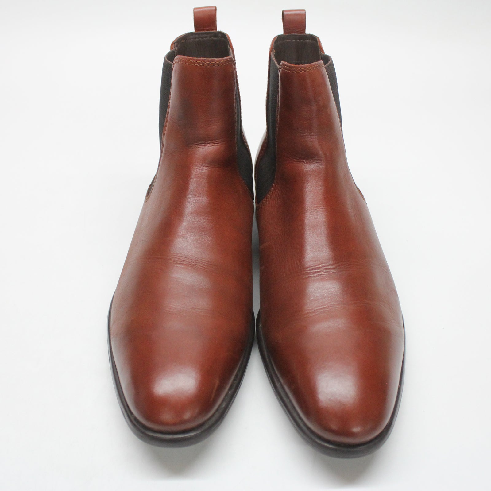 Ecco Citytray 512804 512804-01053 Full Grain Leather Mens Boots - Cognac - 47#color_cognac