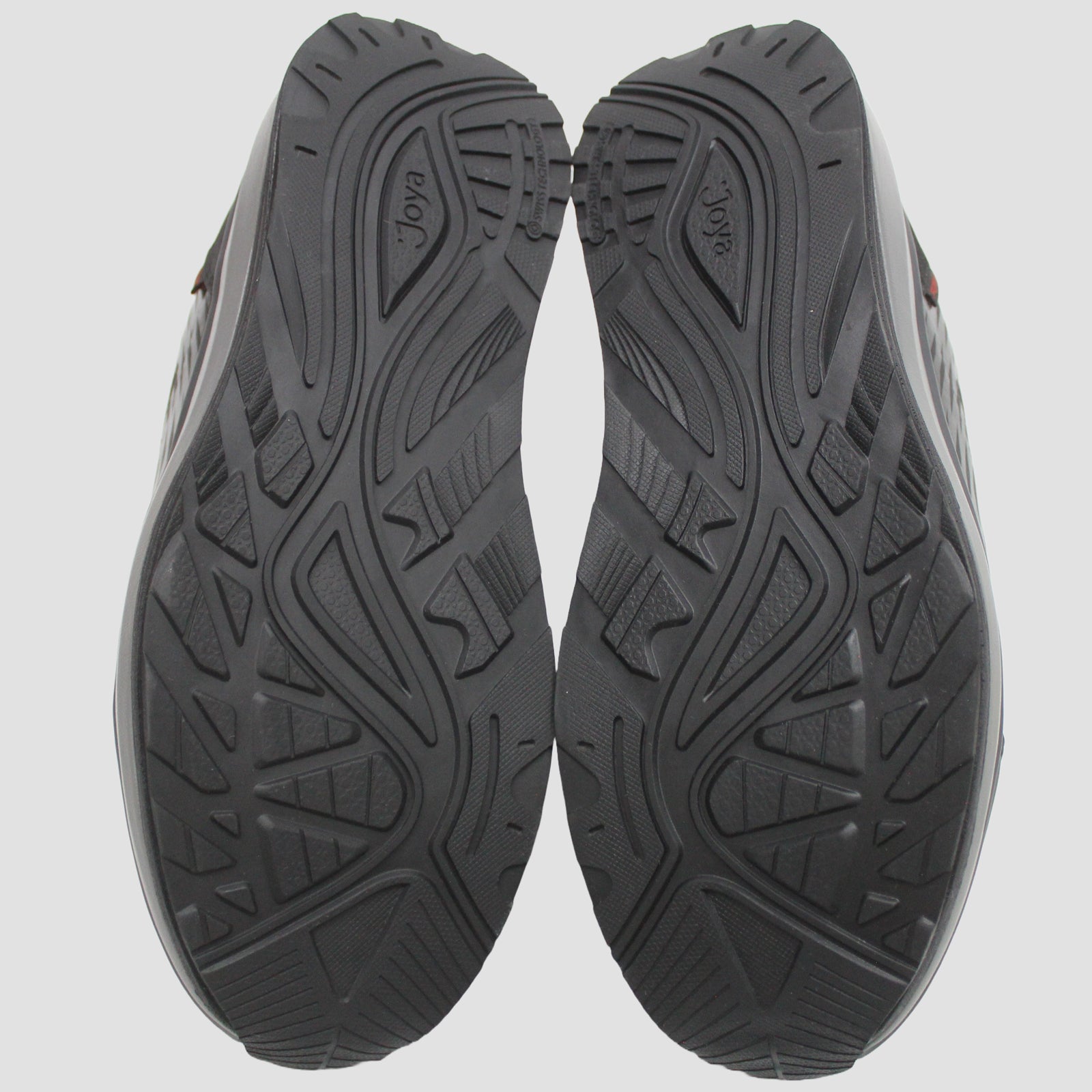 Joya Cancun II STX JY518A Leather Textile Mens Trainers - Black - 9.5#color_black