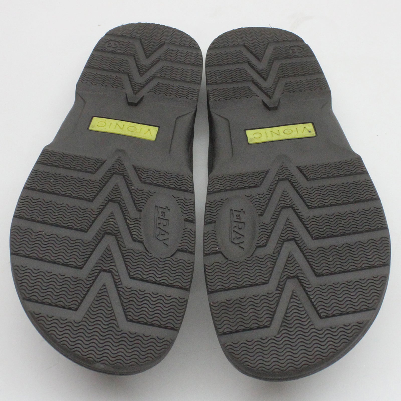 Vionic Wyatt H9636S1020 Textile Synthetic Mens Sandals - Charcoal - 44#color_charcoal
