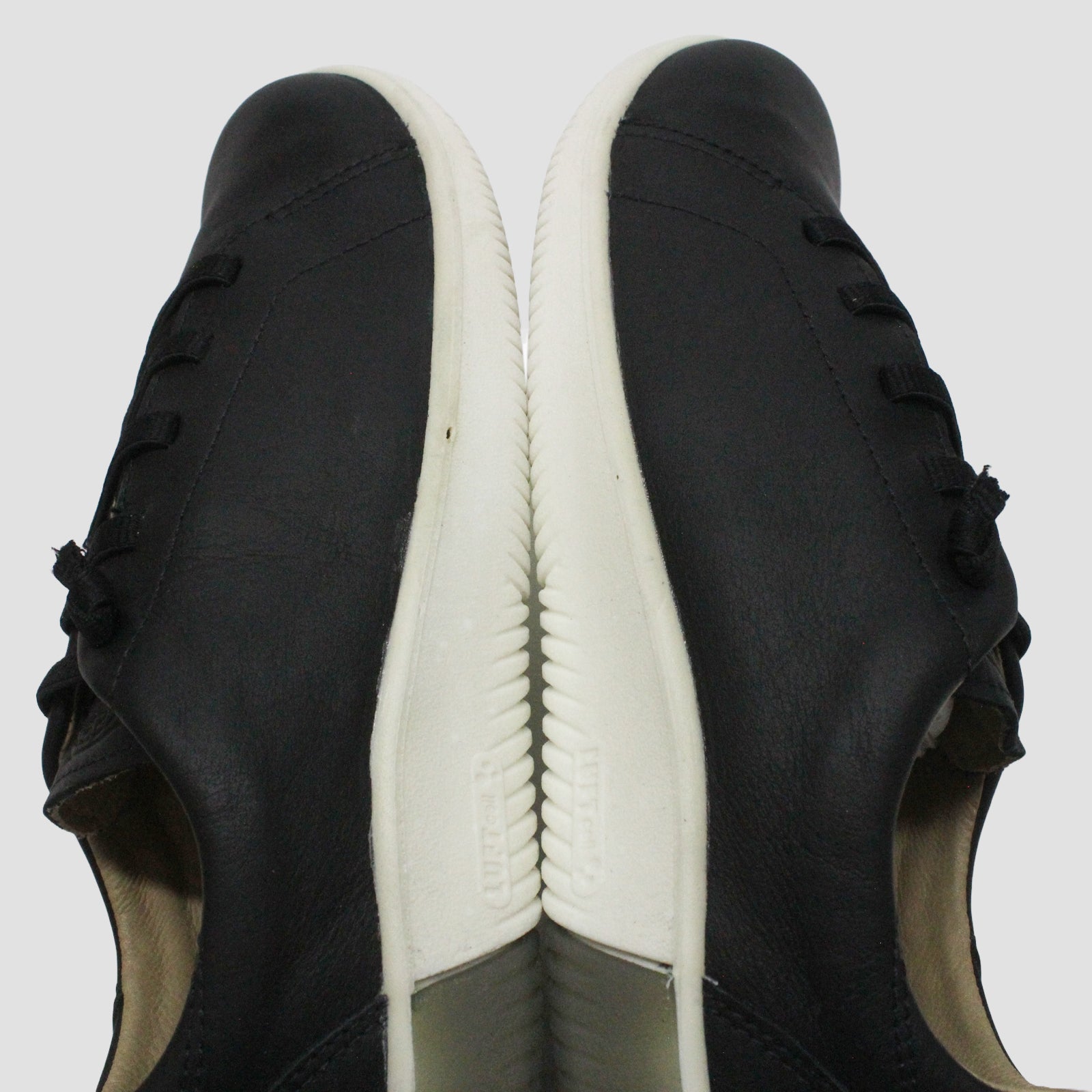 Keen KNX Lace 1028351 Leather Mens Trainers - Black Star White - 44#color_black star white