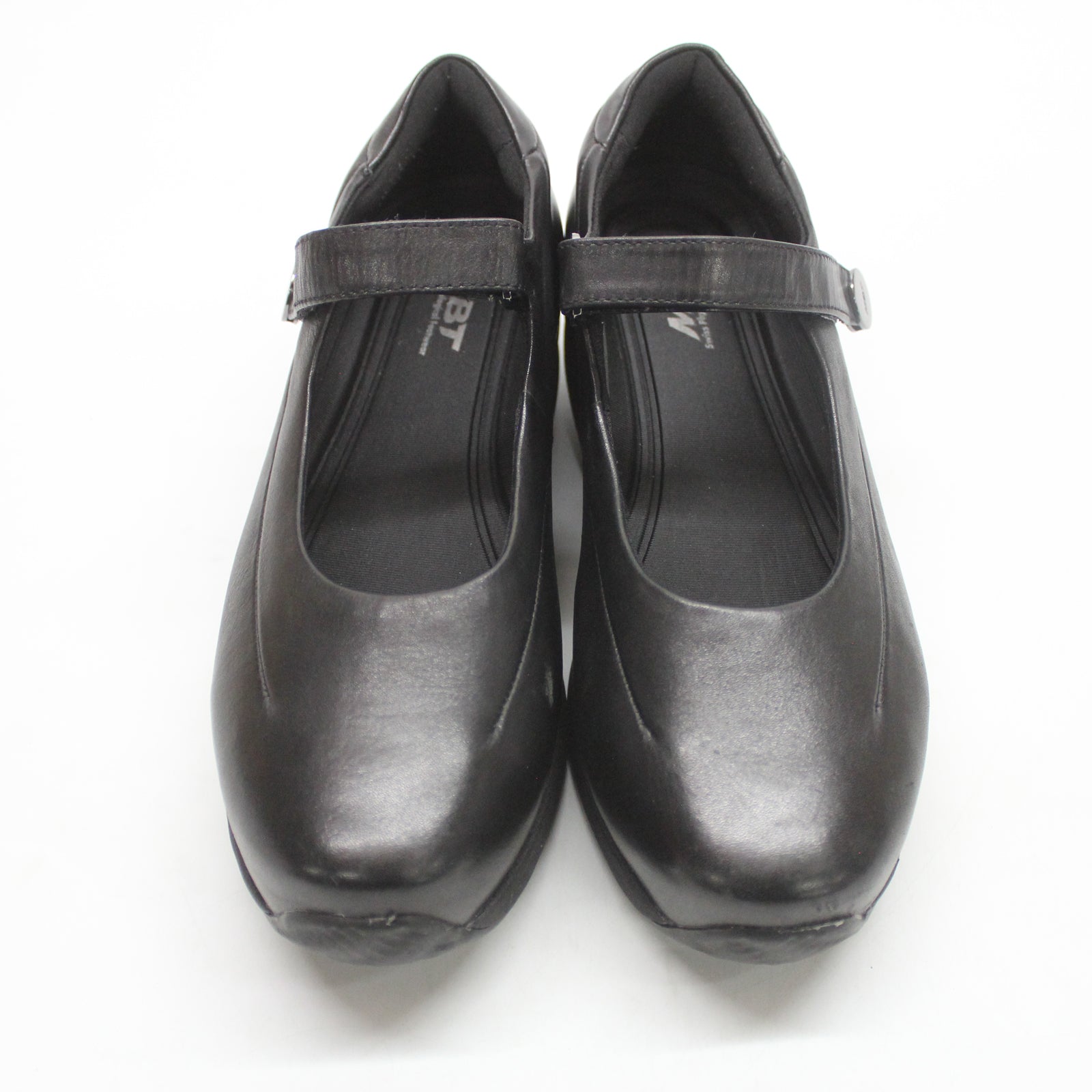 MBT Sirima 7 703246-257N Nappa Leather Womens Shoes - Black Black - 38#color_black black