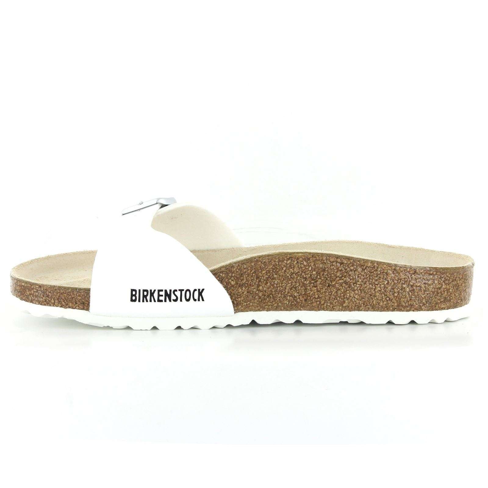Birkenstock Madrid White Womens Sandals - 040731#color_white