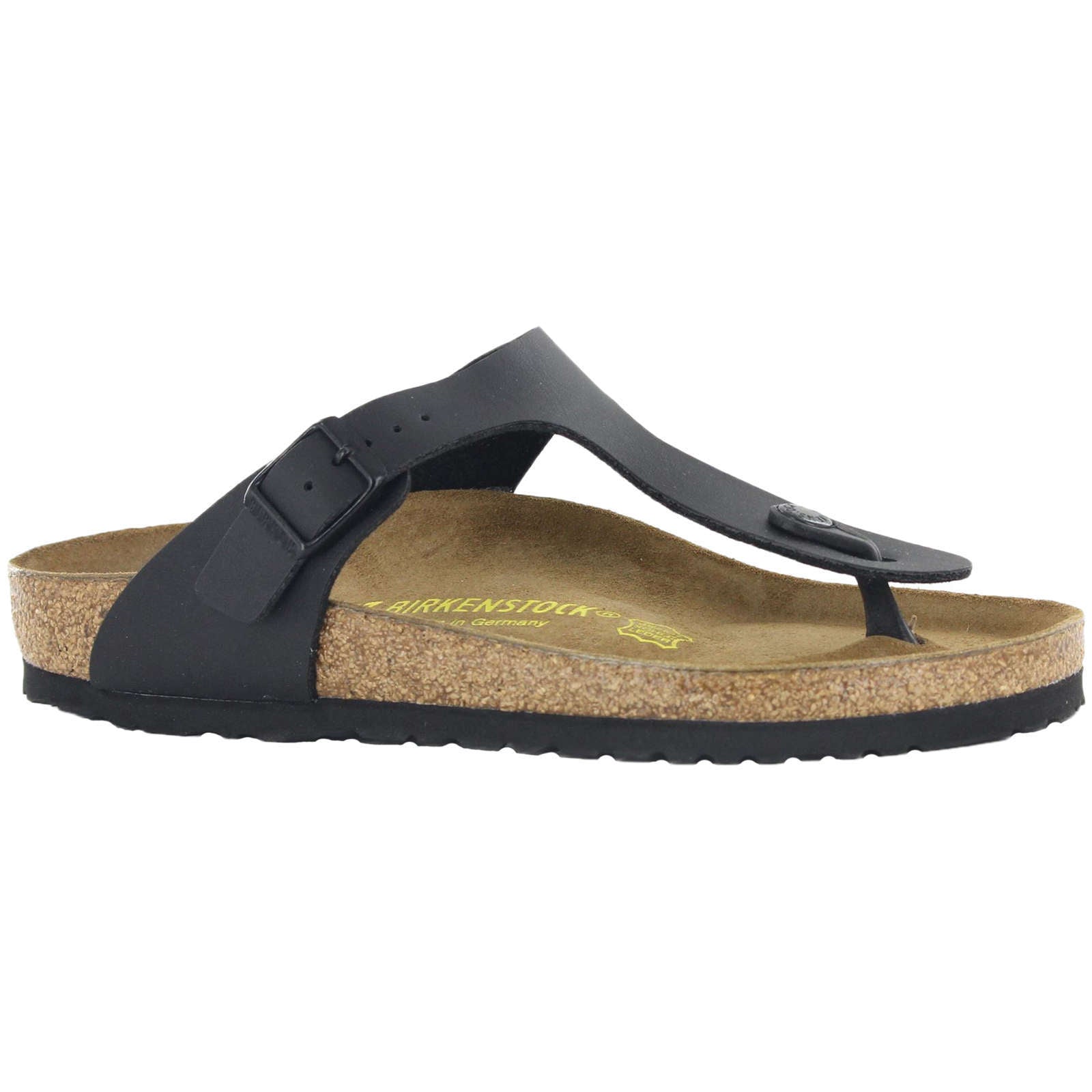 Birkenstock Gizeh Black Womens Sandals - 043691#color_black