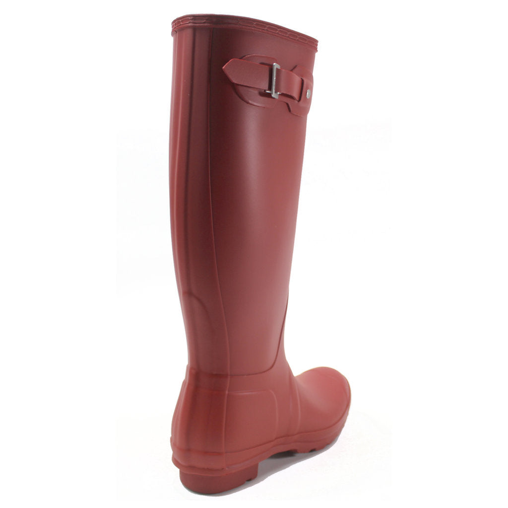 Hunter Original Tall Rubber Womens Boots#color_red