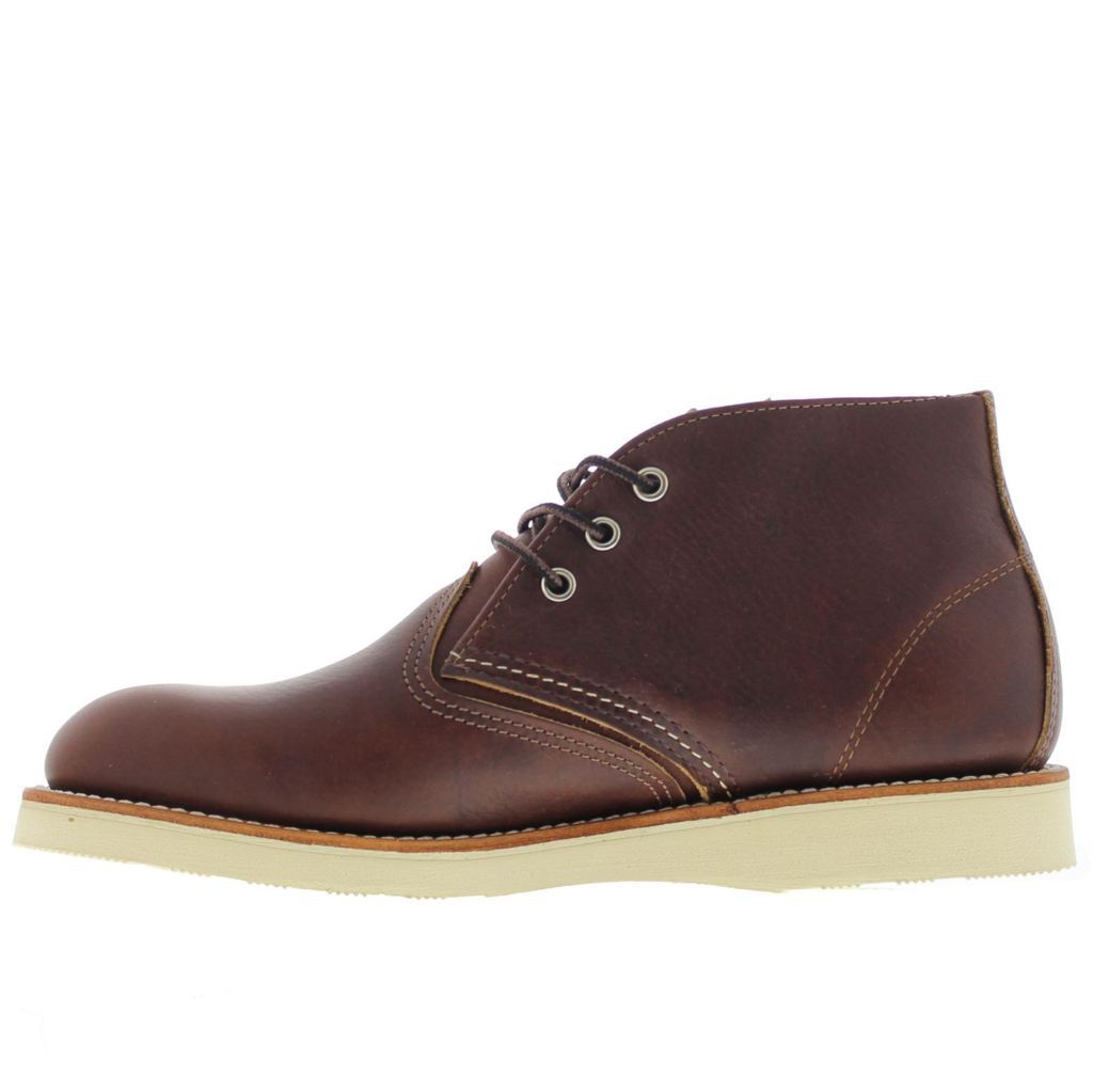 Red Wing 3141 Classic Men's Chukka Shoes#color_dark brown