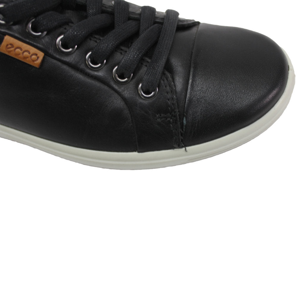 Ecco Soft 7 Low Cut Black Womens Trainers Sneaker - UK 5-5.5