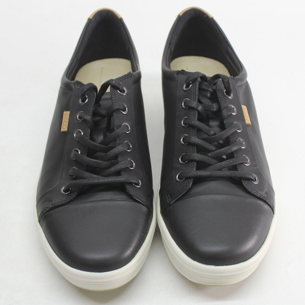Ecco Soft 7 Low Cut Leather Womens Trainers - UK 8-8.5