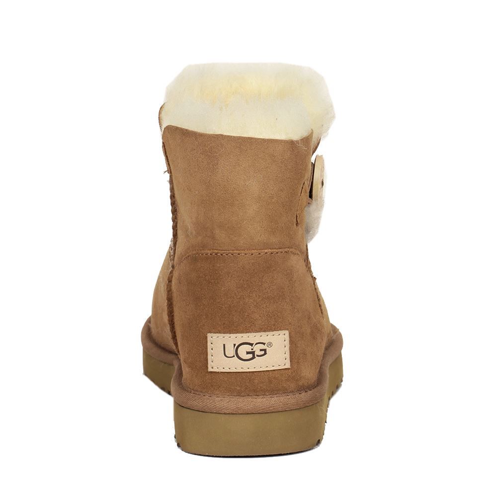 UGG Mini Bailey Bow II Suede Sheepskin Women's Winter Boots