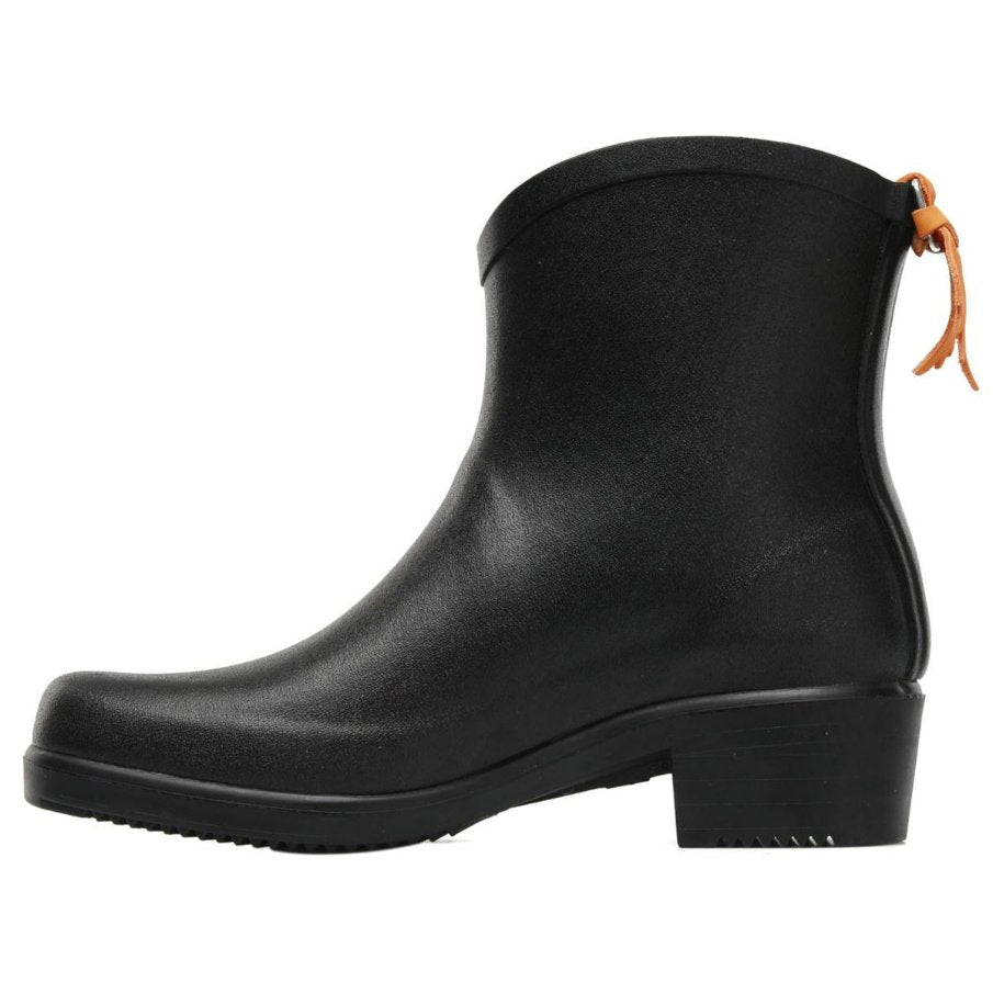 Aigle Miss Juliette Bottillon Rubber Women's Wellington Boots#color_black
