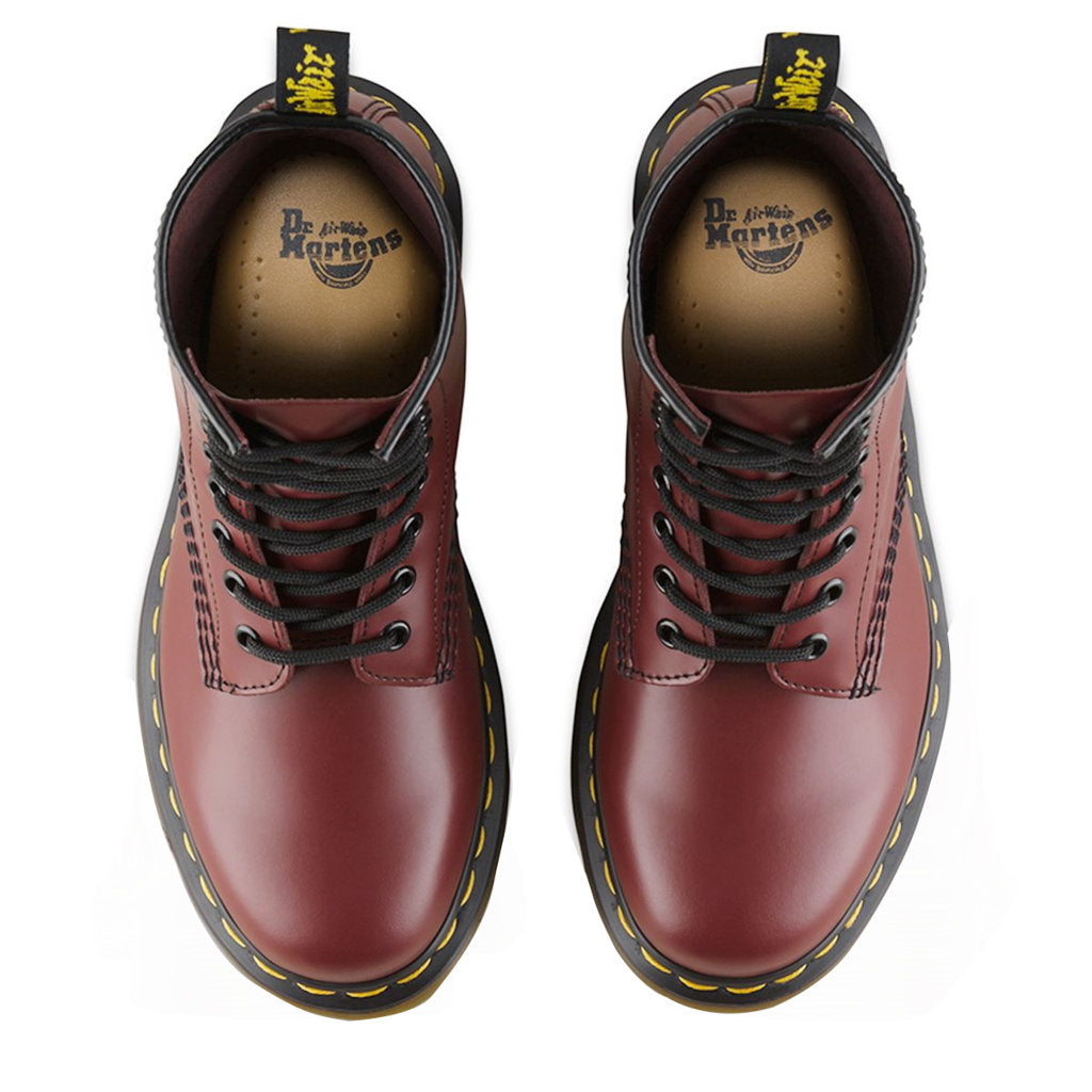 Dr. Martens 1460 Smooth Leather Unisex Boots#color_red