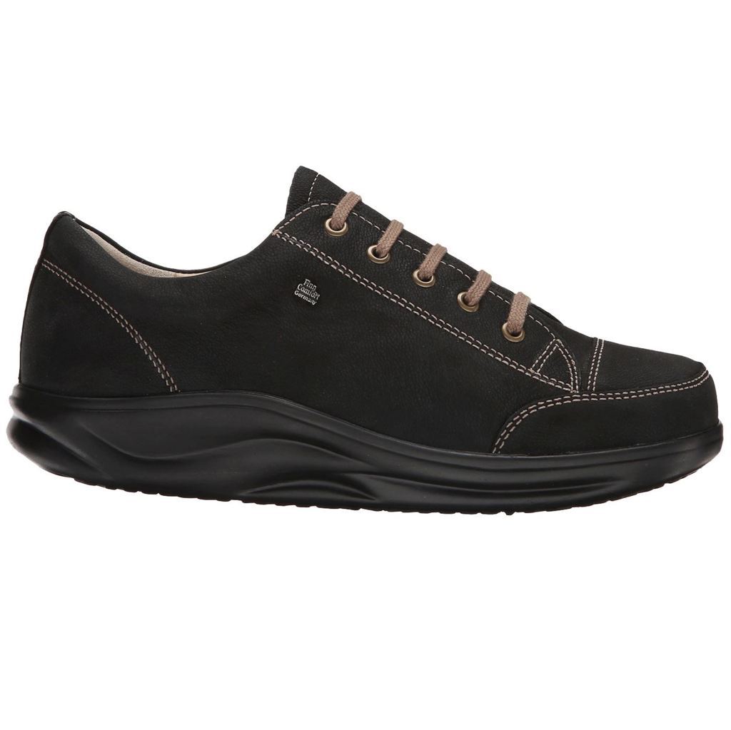 Finn Comfort 2911 Ikebukuro Black Womens Shoes#color_black