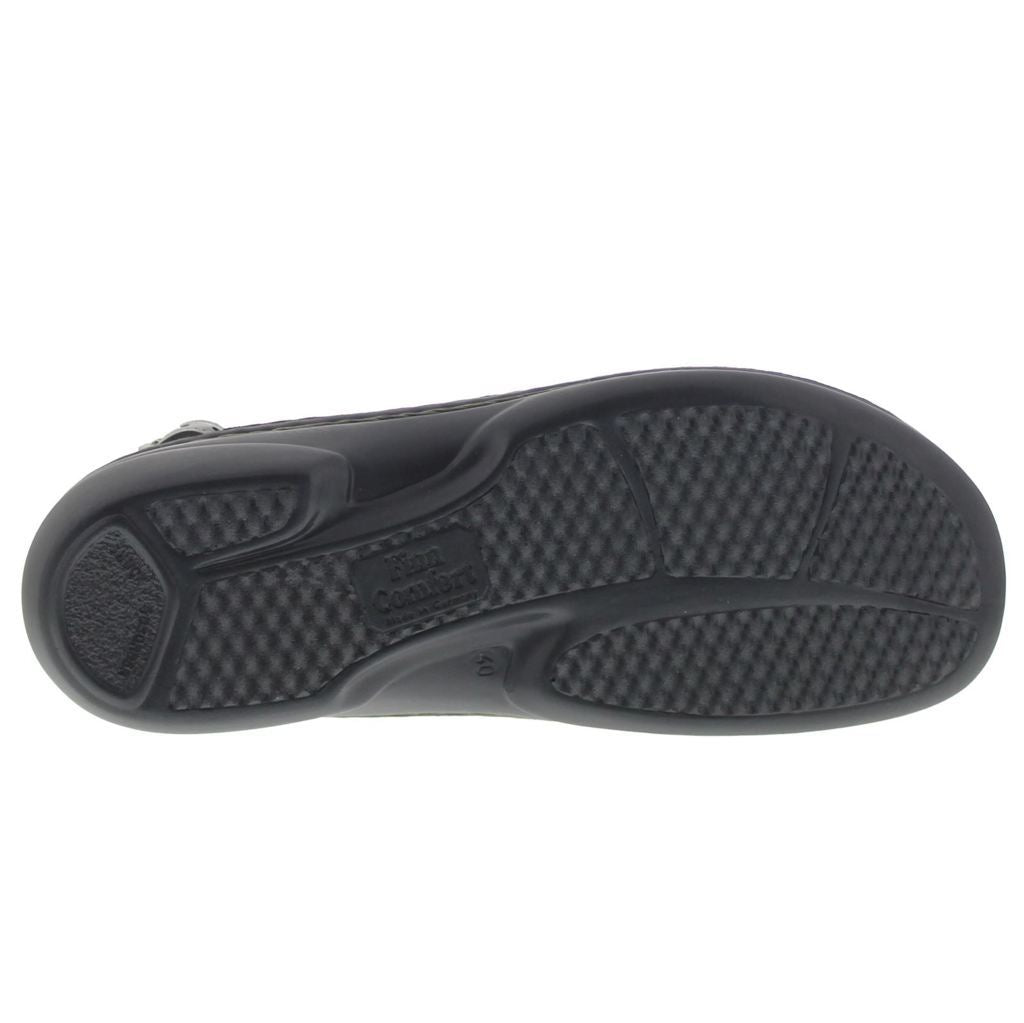 Finn Comfort 2560 Milos Nappaseda Black Womens Sandals#color_black