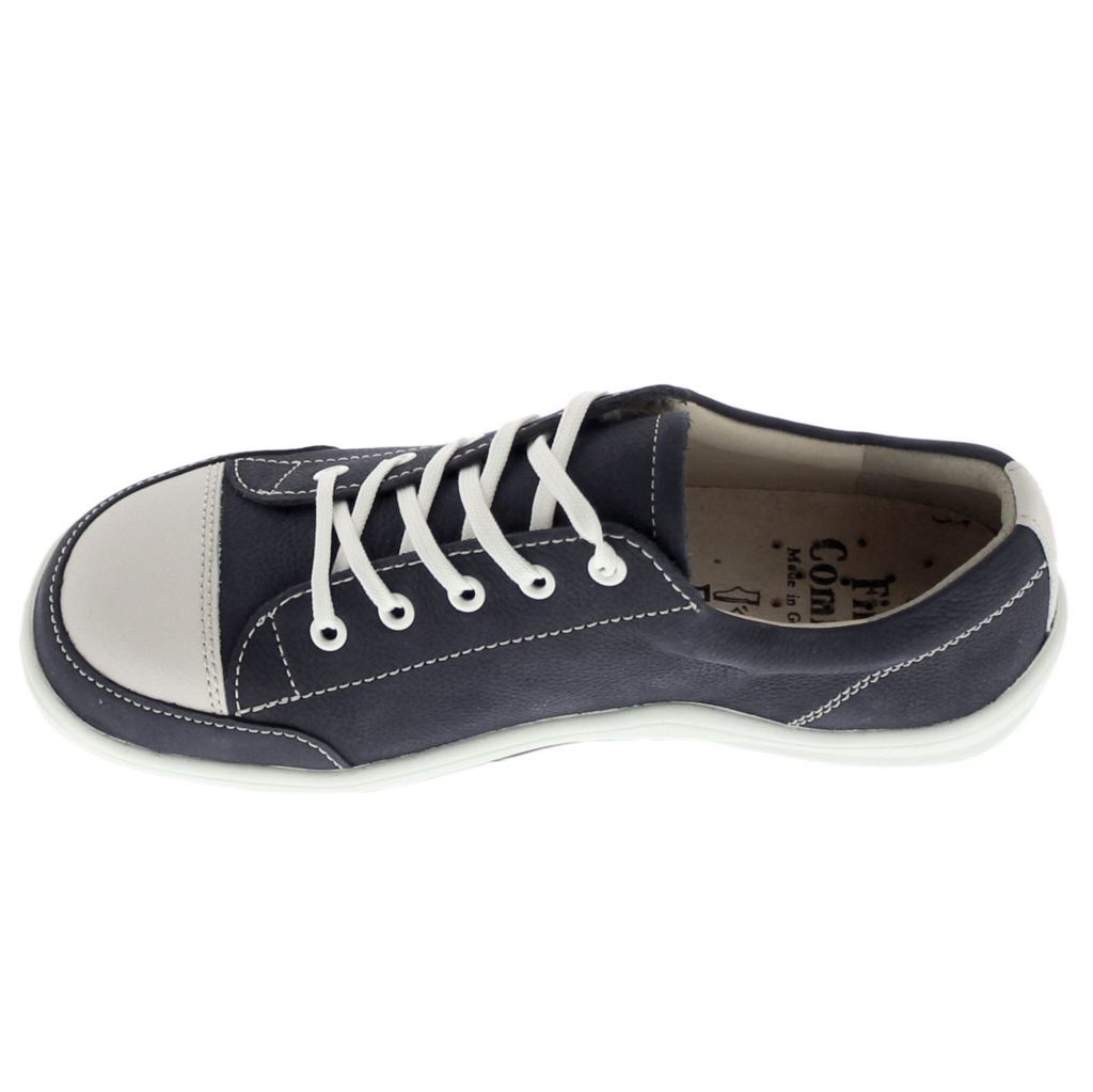 Finn Comfort Soho Navy Womens Shoes#color_blue