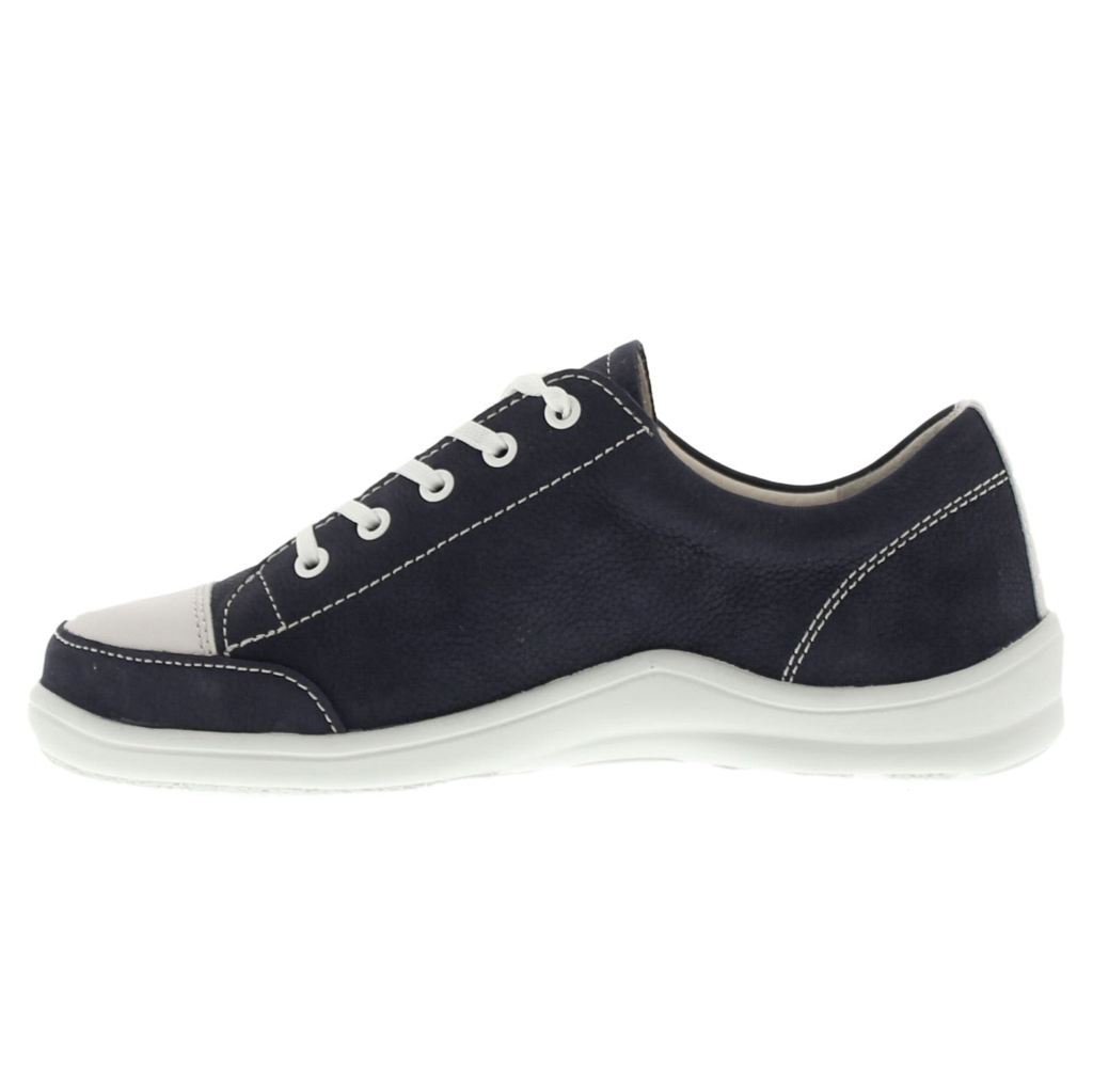 Finn Comfort Soho Navy Womens Shoes#color_blue