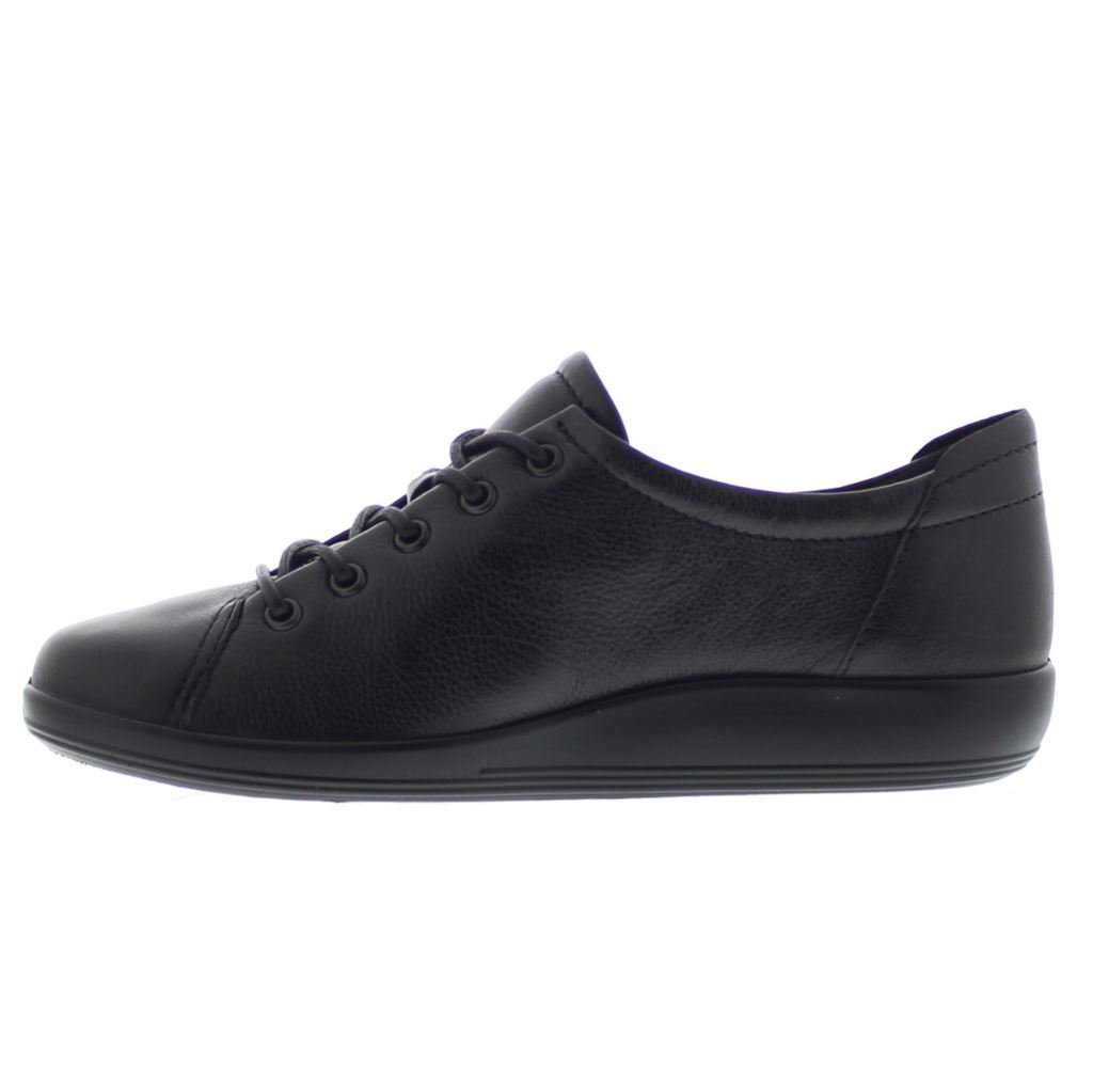 Ecco Soft 2.0 Black Womens Shoes#color_black