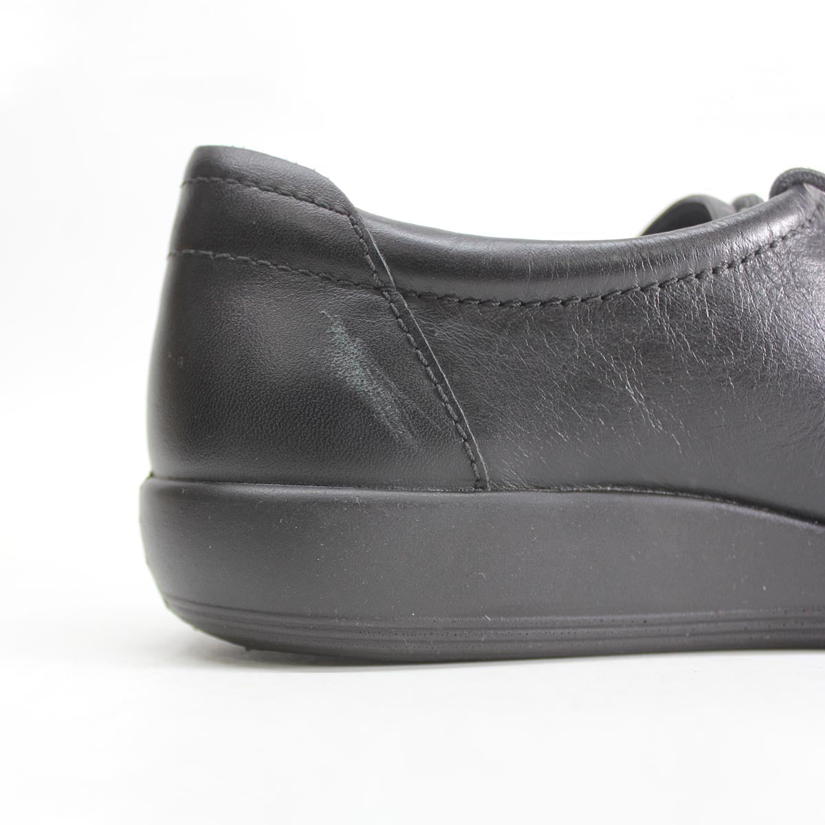 Ecco Soft 2.0 Black Womens Shoes - UK 6