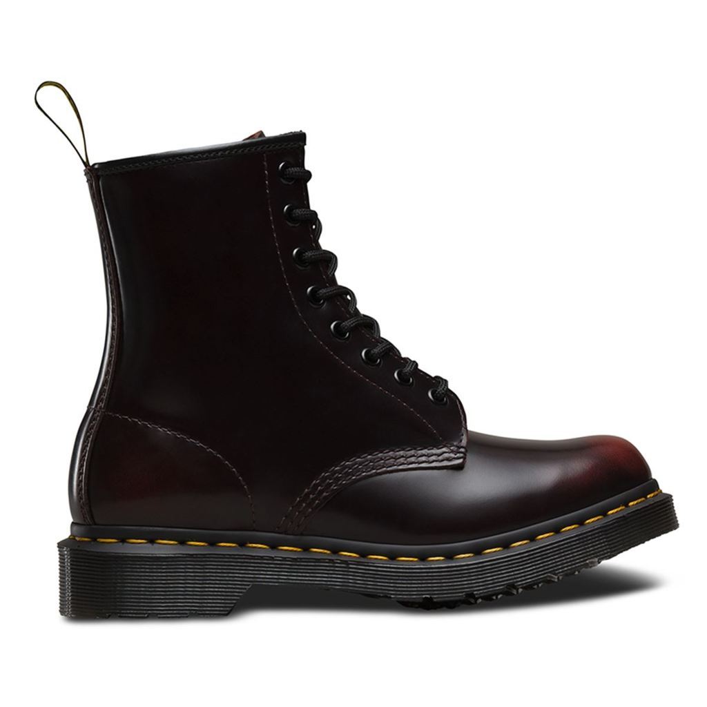 Dr. Martens 1460 Arcadia Leather Women's Ankle Boots#color_red