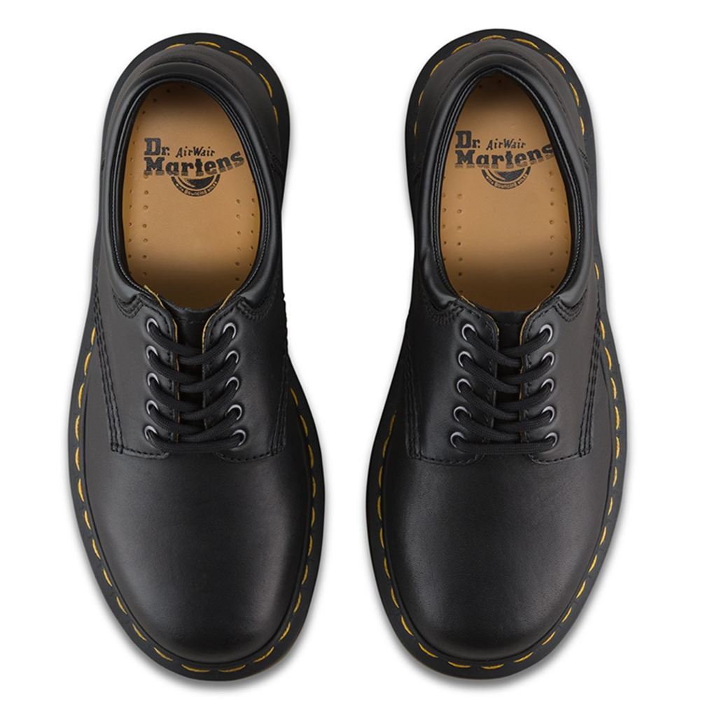 Dr. Martens 8053 5 Eyelet Nappa Leather Unisex Shoes#color_black