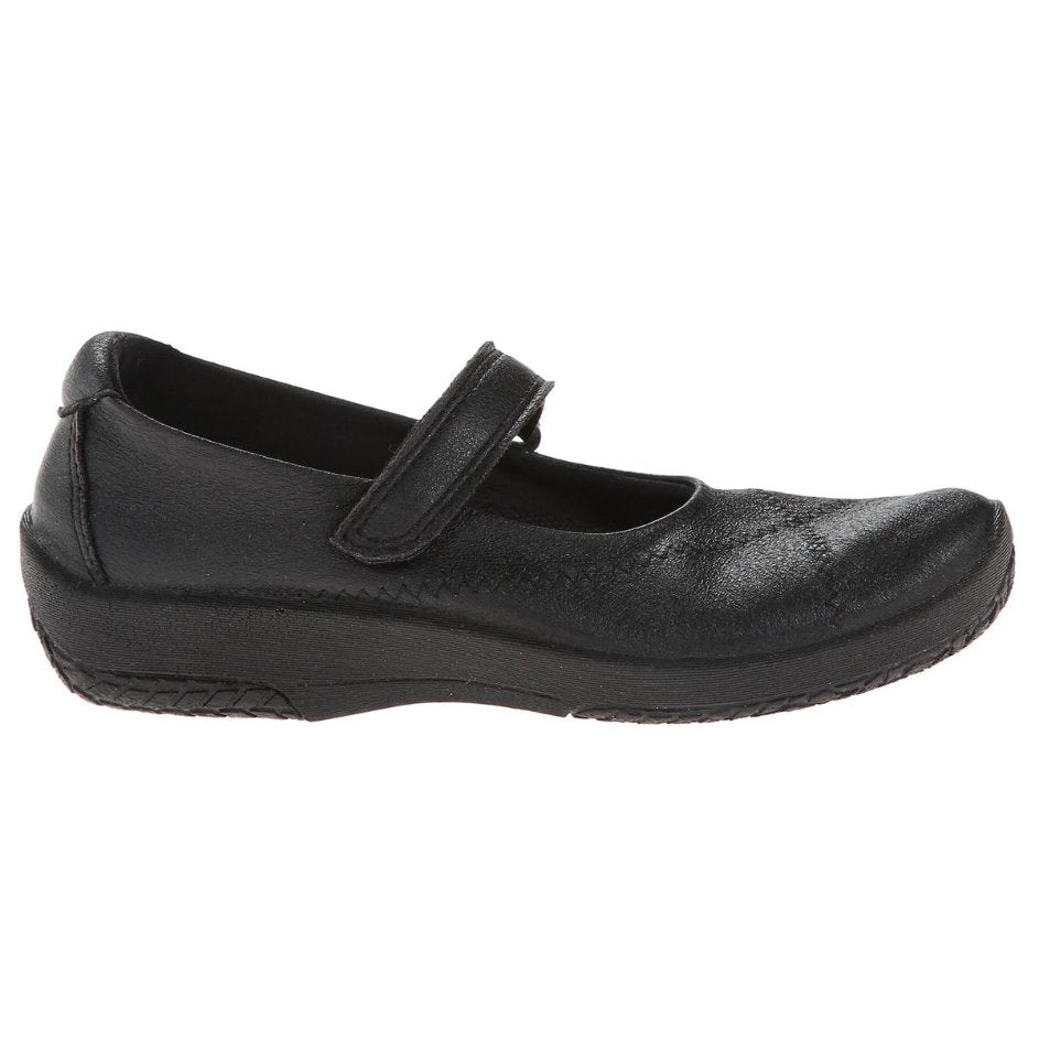 Arcopedico L18 Vegan Flats Women's Slip-on Shoes#color_black