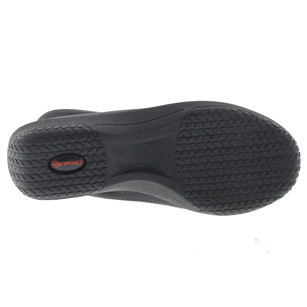 Arcopedico L2 4111 Vegan Flats Women's Slip-on Shoes #color_black