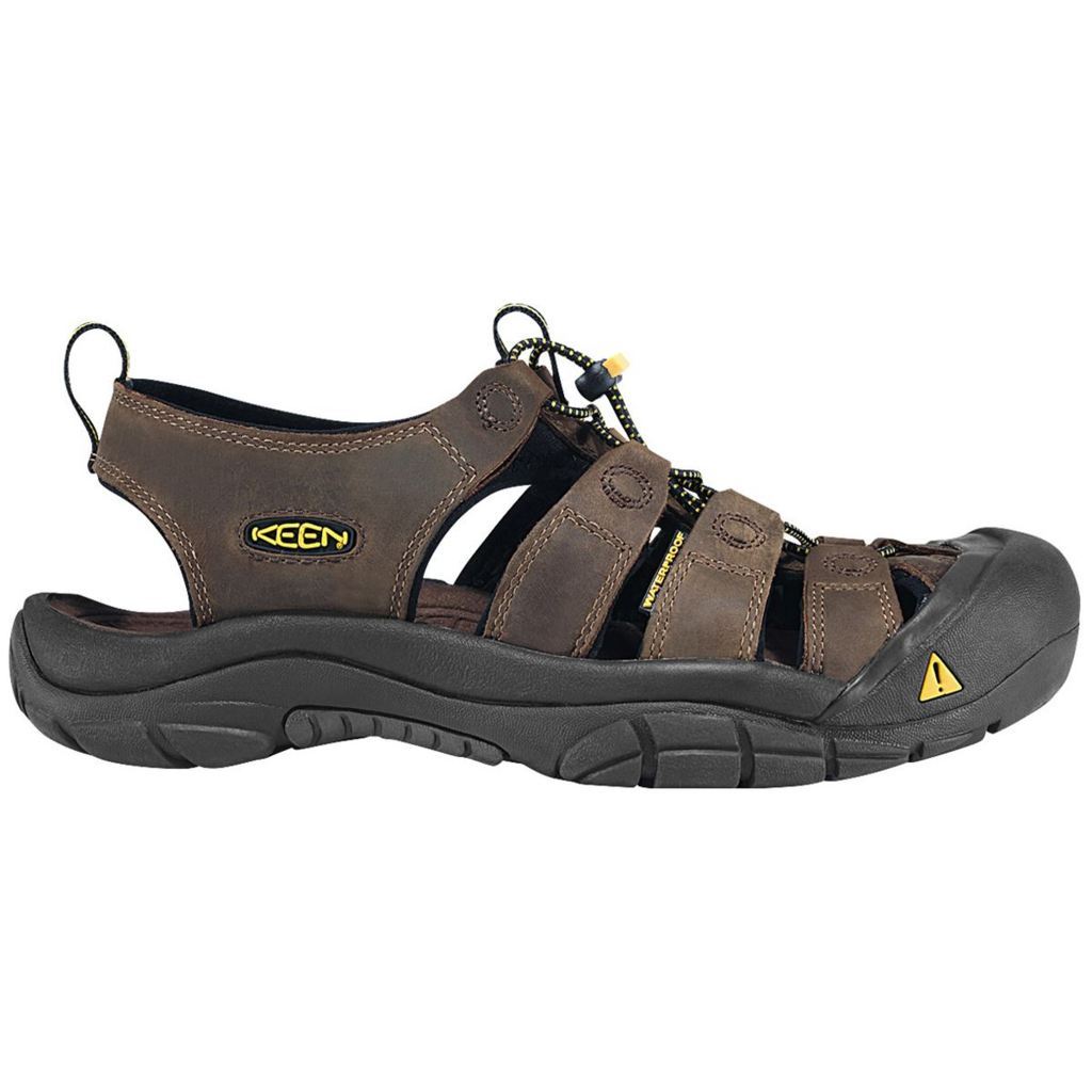 Keen Newport Waterproof Leather Men's Hiking Sandals#color_brown