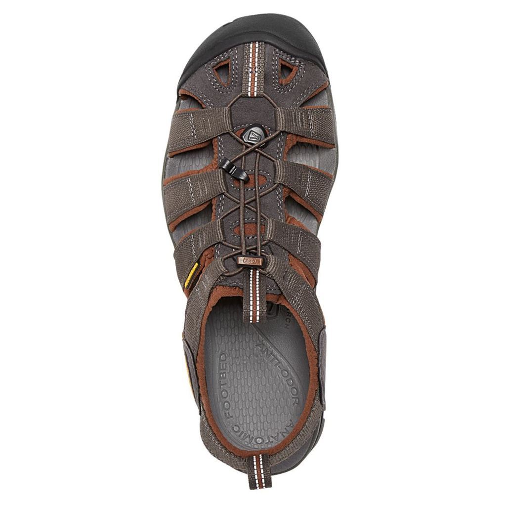 Keen Clearwater CNX Men's Waterproof Sandals#color_brown
