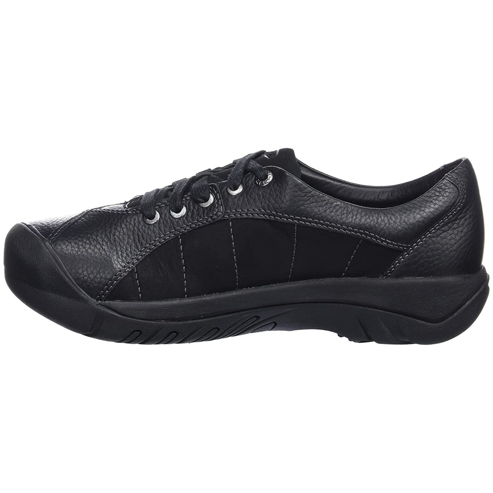 Keen Presidio Leather Women's Casual Trainers#color_black magnet