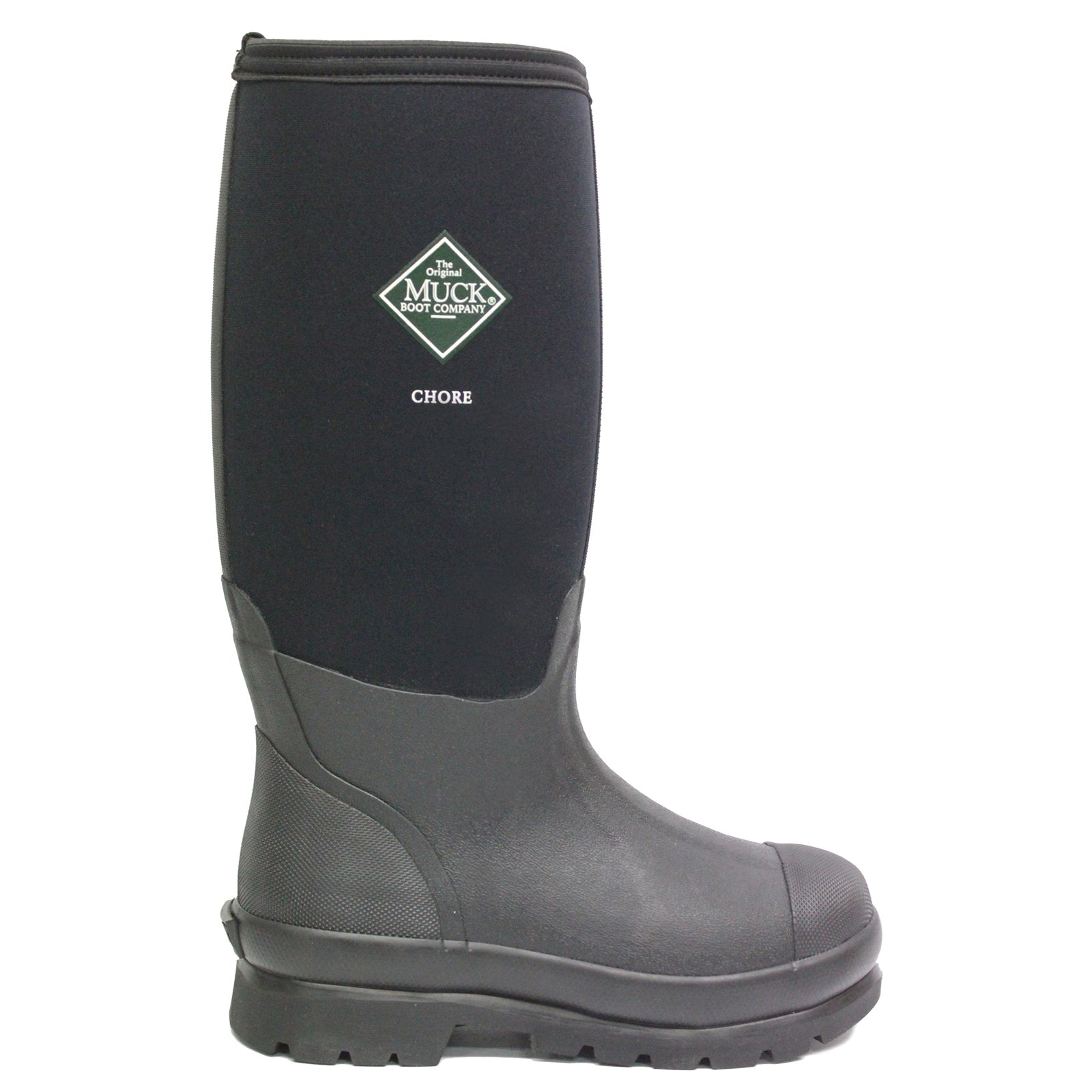Muck Boot Chore Classic Unisex Tall Wellington Boots#color_black