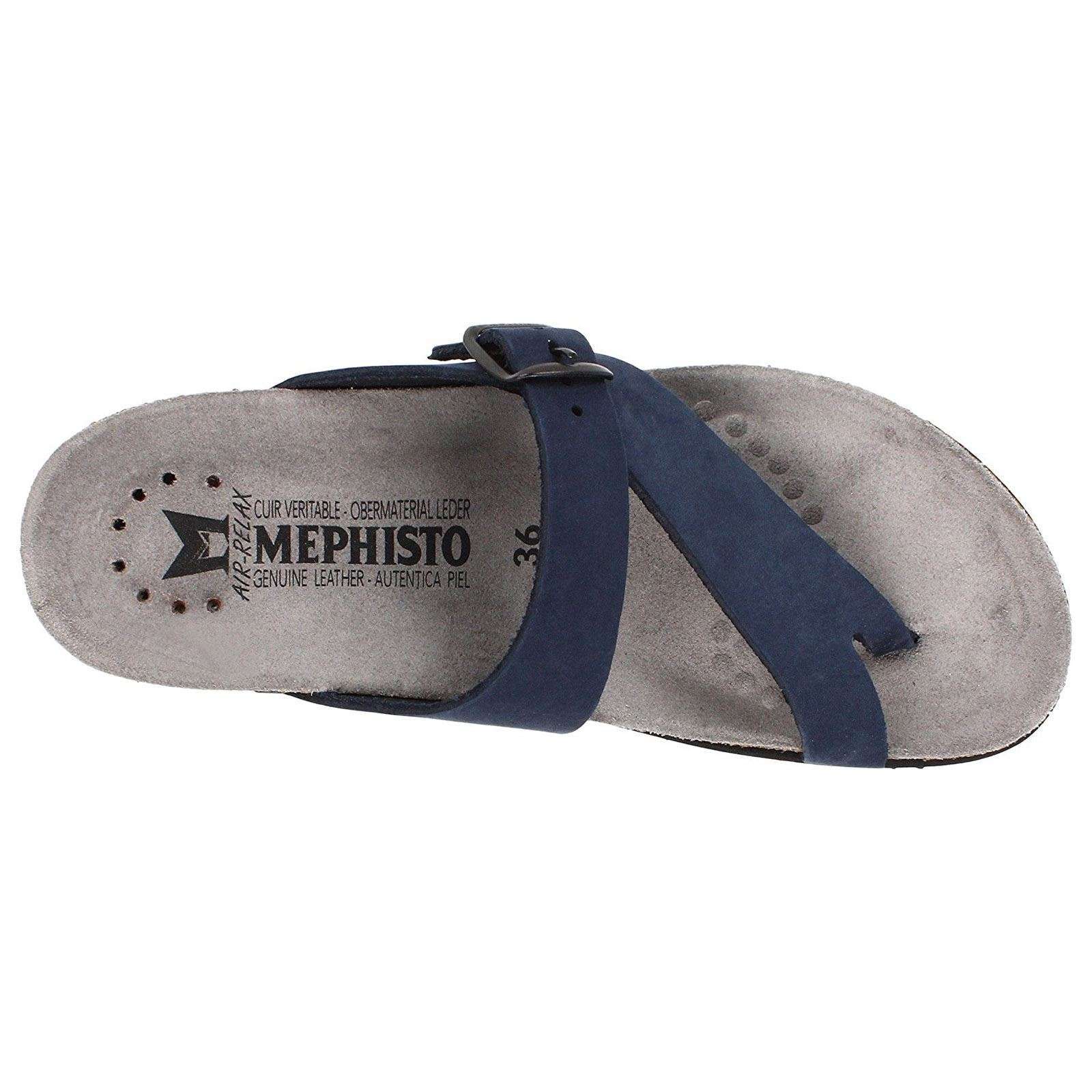 Mephisto Helen Navy Womens Sandals#color_navy