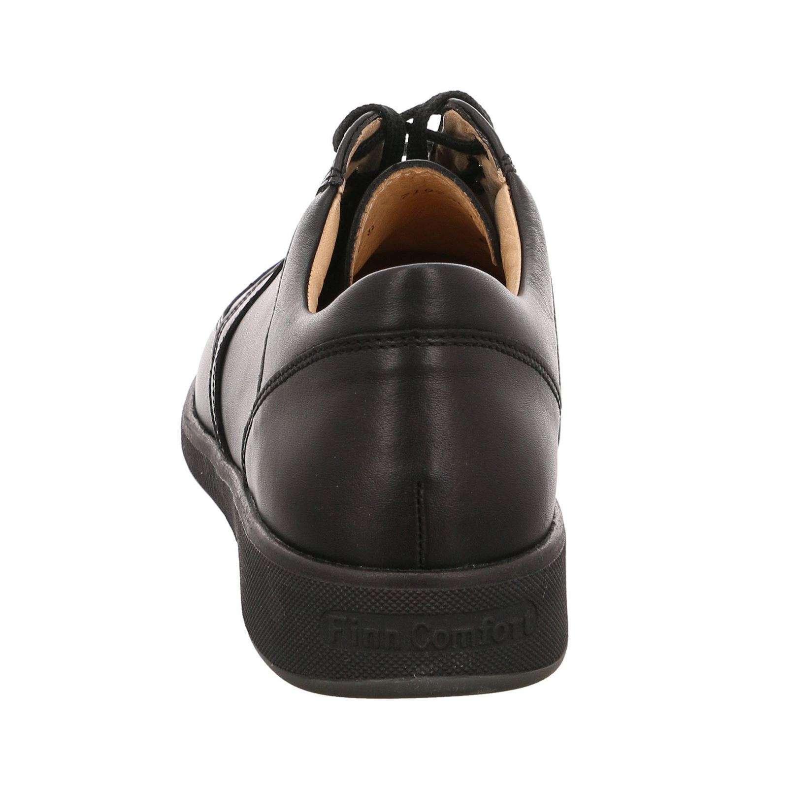 Finn Comfort Edmonton Leather Men's Shoes#color_black