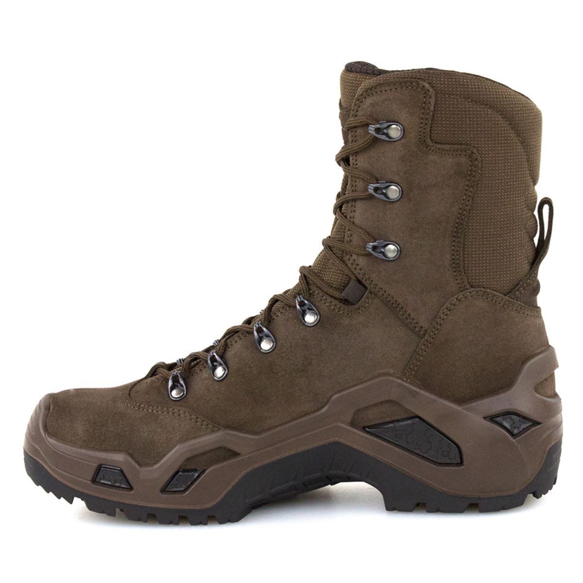 Lowa Z-8S GTX Waterproof Leather Men's Hiking Boots#color_dark brown