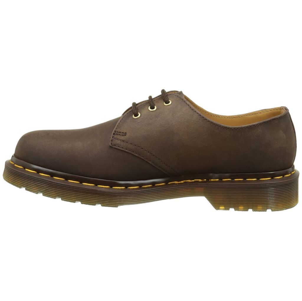 Dr. Martens 1461 Crazy Horse Leather Women's Oxford Shoes#color_dark brown