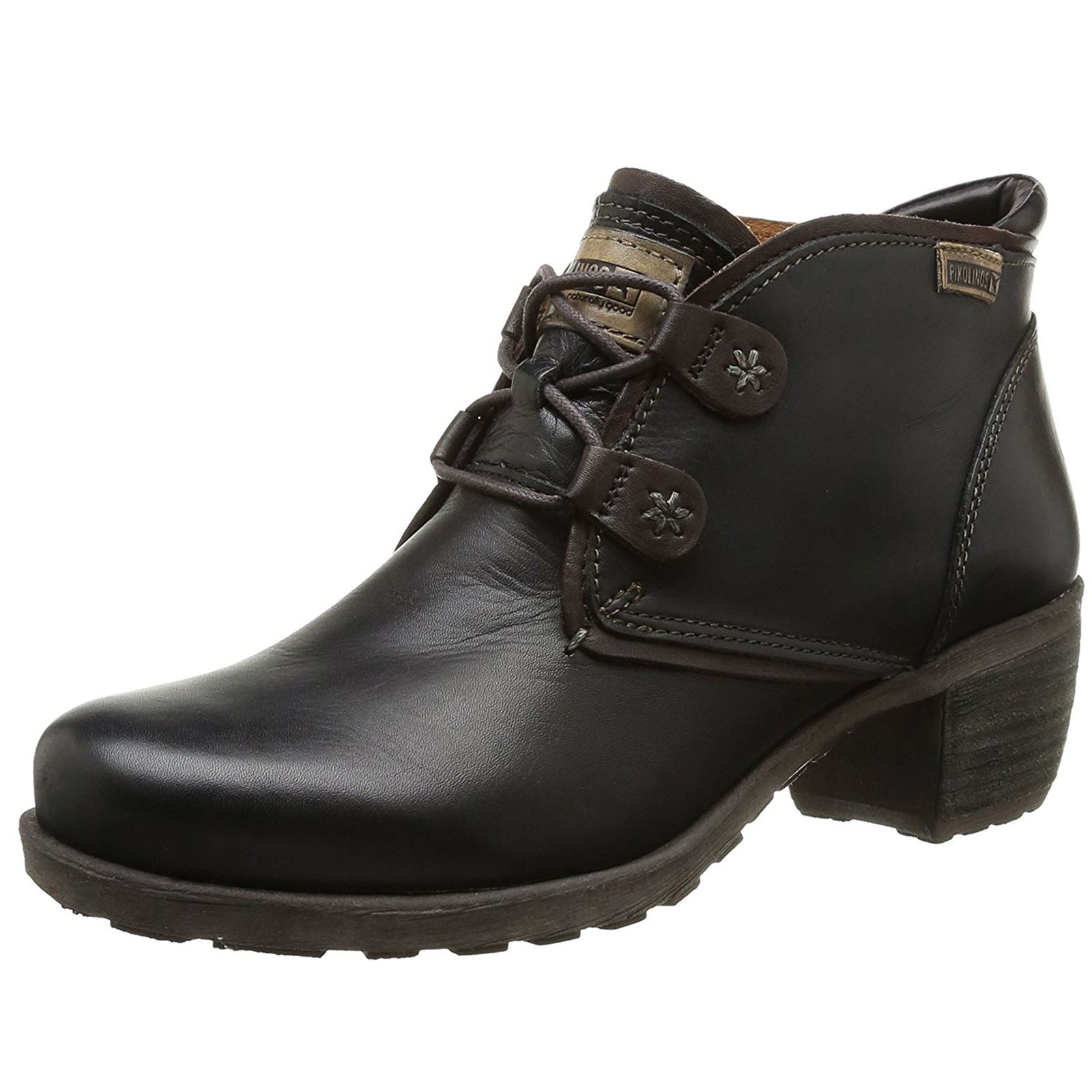 Pikolinos Le Mans 838-8657 Black Womens Leather Boots - UK 4-4.5