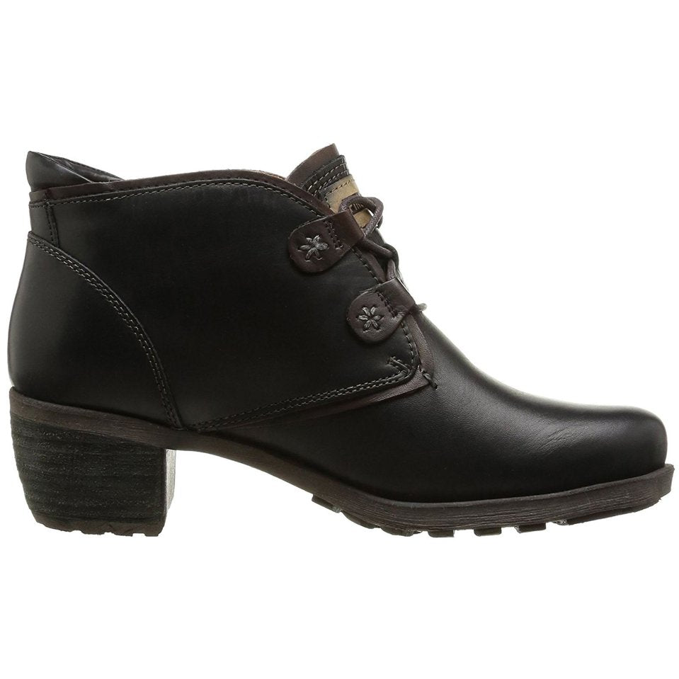 Le Mans Calfskin Leather Ankle Boots